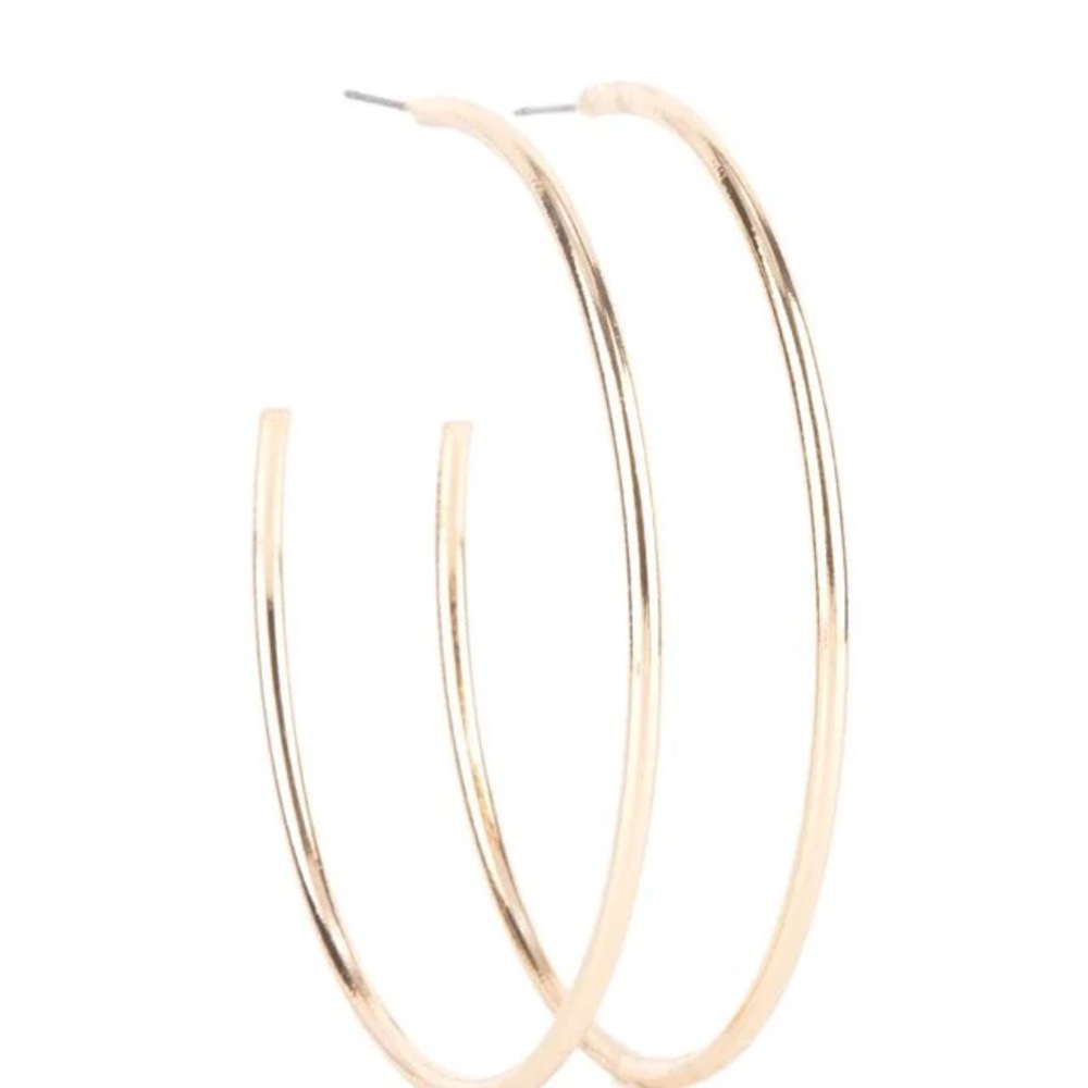 Elegant Gold Hoop Earrings